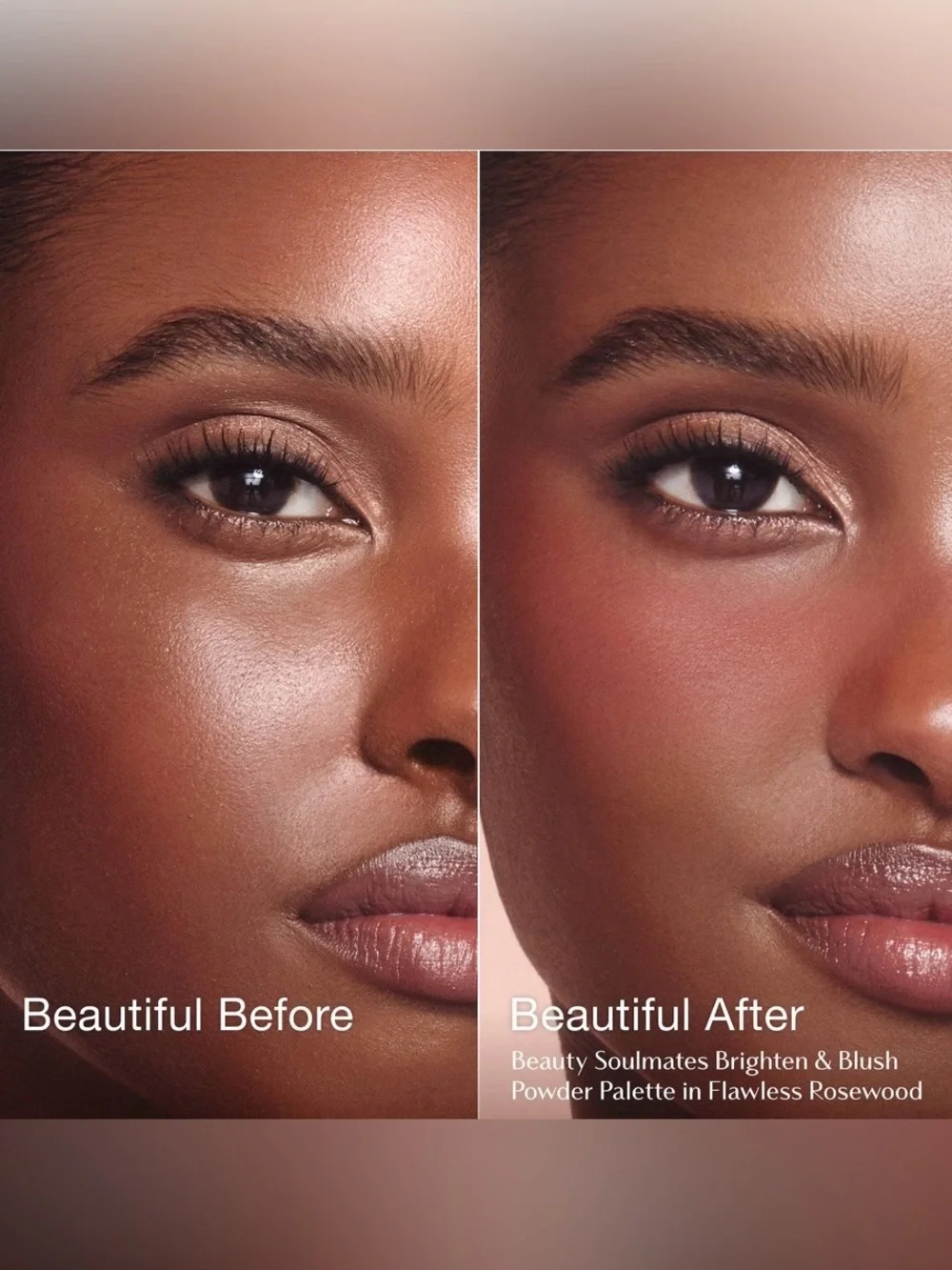 🌸CHARLOTTE TILBURY Beauty Soulmates Face Palette - Pillow Talk Flawless Rosewood